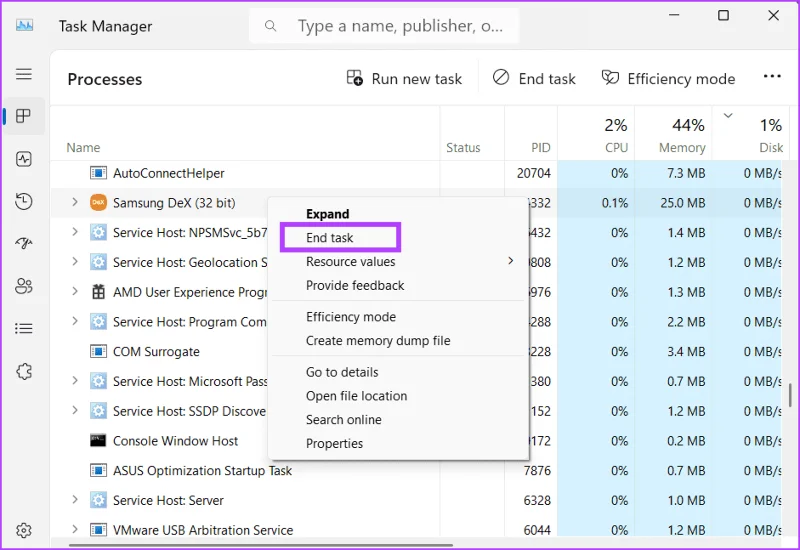 Las 9 soluciones principales para 'Samsung DeX no funciona' en Windows 11