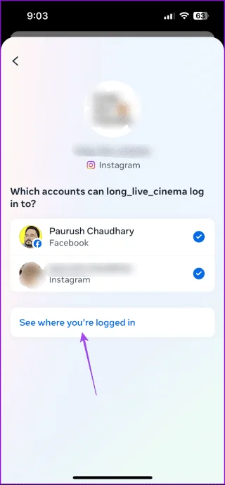 Come accedere a Facebook con Instagram
