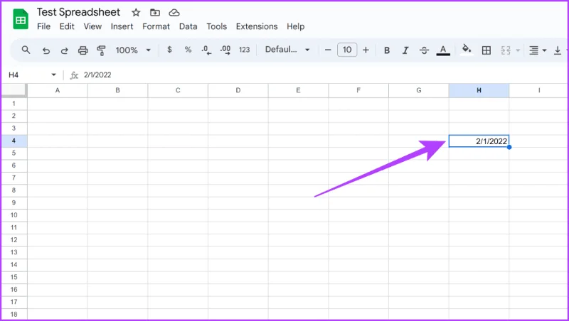 Come inserire un selettore di data in Fogli Google e Documenti Google