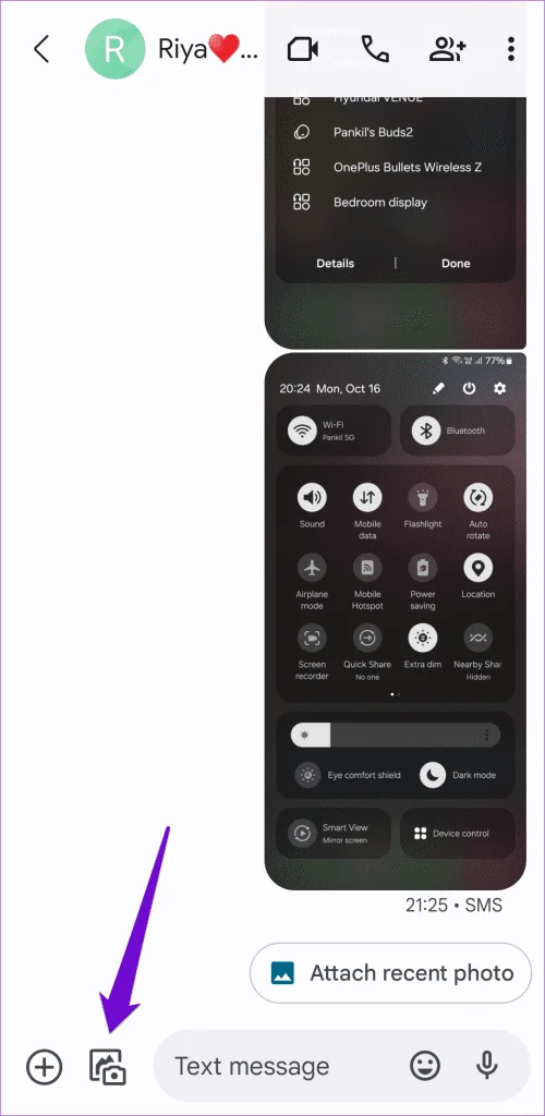 Hoe u afbeeldingen per e-mail of sms kunt verzenden op Android of iPhone