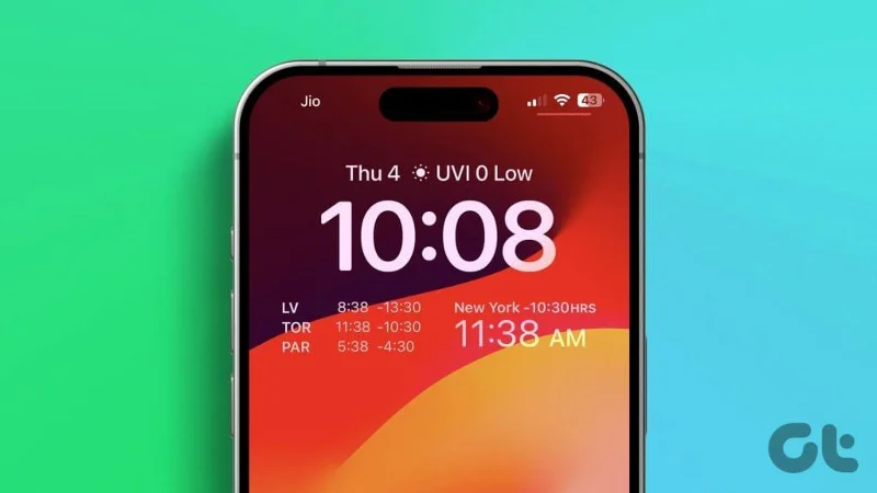 4 manieren om klok toe te voegen en aan te passen op het iPhone-vergrendelscherm