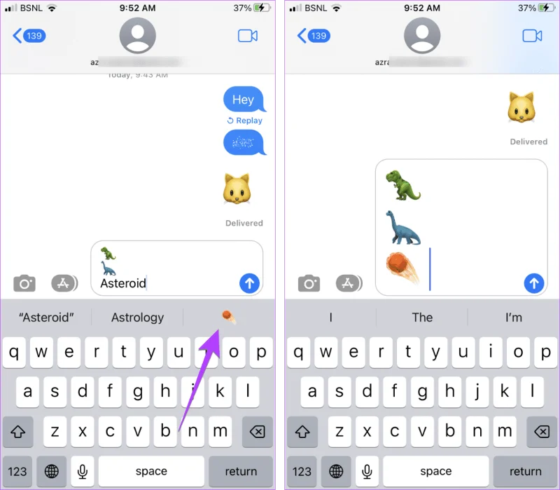 Top 9 iMessage-trucs zoals Pew Pew om speciale effecten op de iPhone toe te voegen