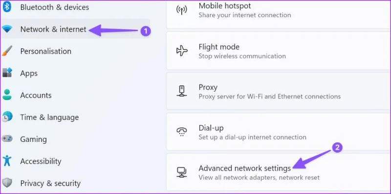 Las 12 formas principales de solucionar el error sin Internet y protegido en Windows 11