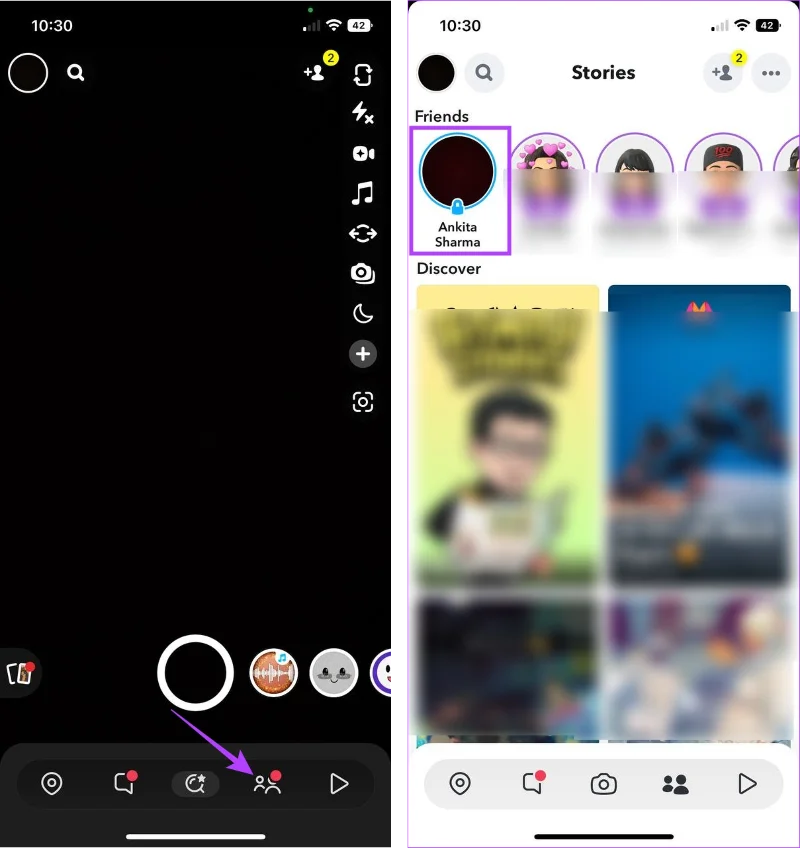 Puoi rimuoverti da una storia privata su Snapchat