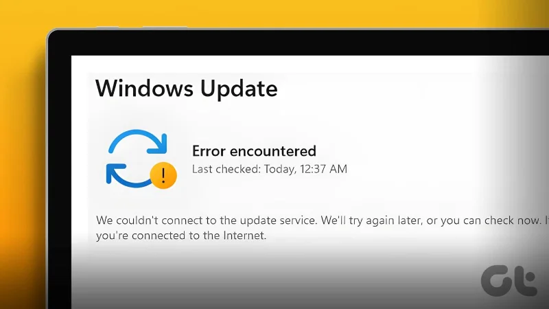 "No pudimos conectarnos al servicio de actualización" en Windows: cómo solucionar el problema