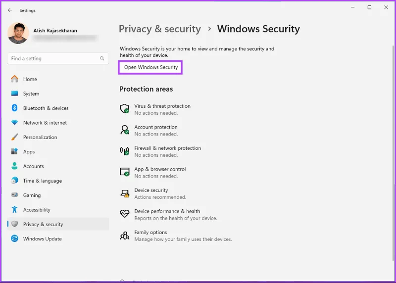 Cómo habilitar o deshabilitar el control de aplicaciones inteligentes en Windows 11