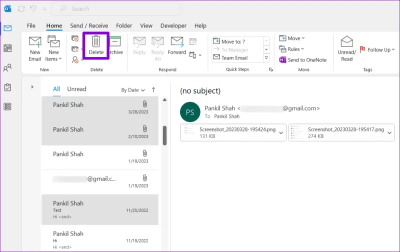 Las 6 soluciones principales para los elementos enviados que no se muestran en Microsoft Outlook para Windows