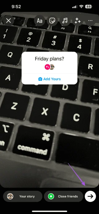 Comment utiliser l'autocollant «&nbsp;Ajouter le vôtre&nbsp;» sur une histoire Instagram