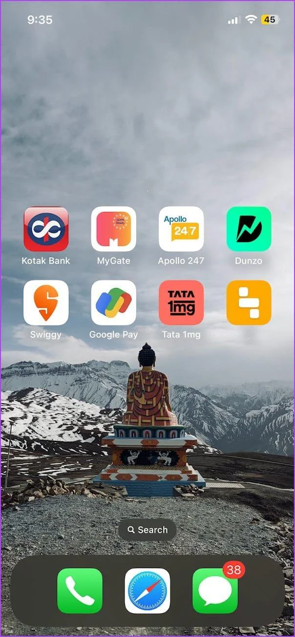 15 beste ideeën voor de lay-out van het startscherm op de iPhone