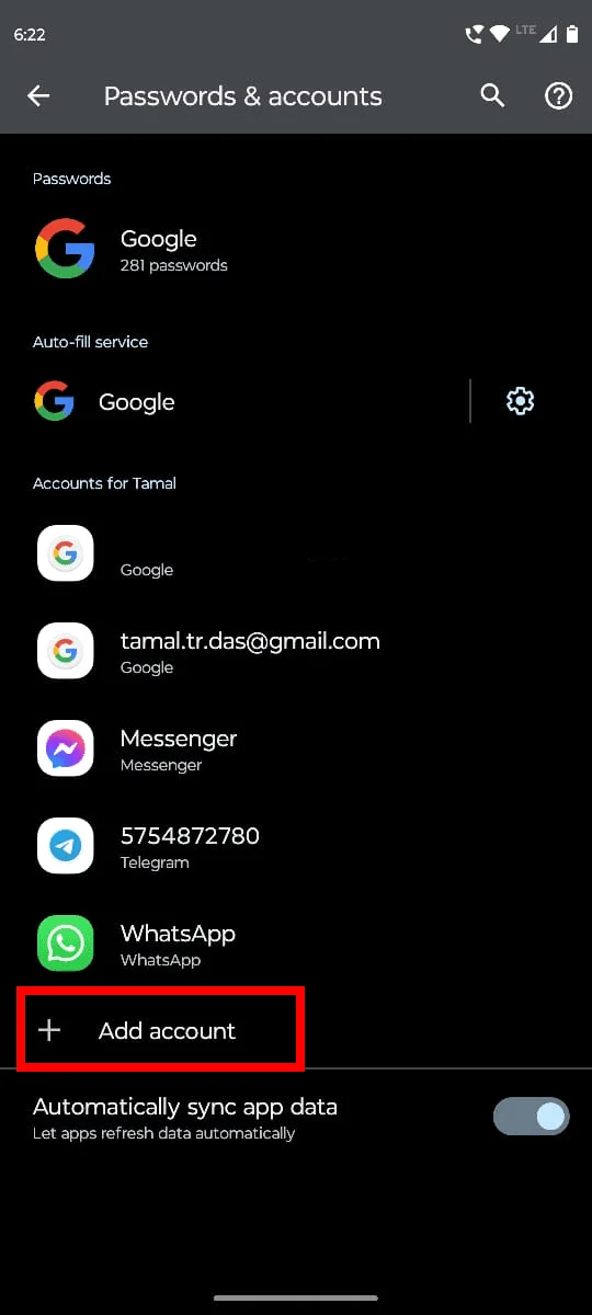Solución – Google para Android se Muestra como Sin Conexión