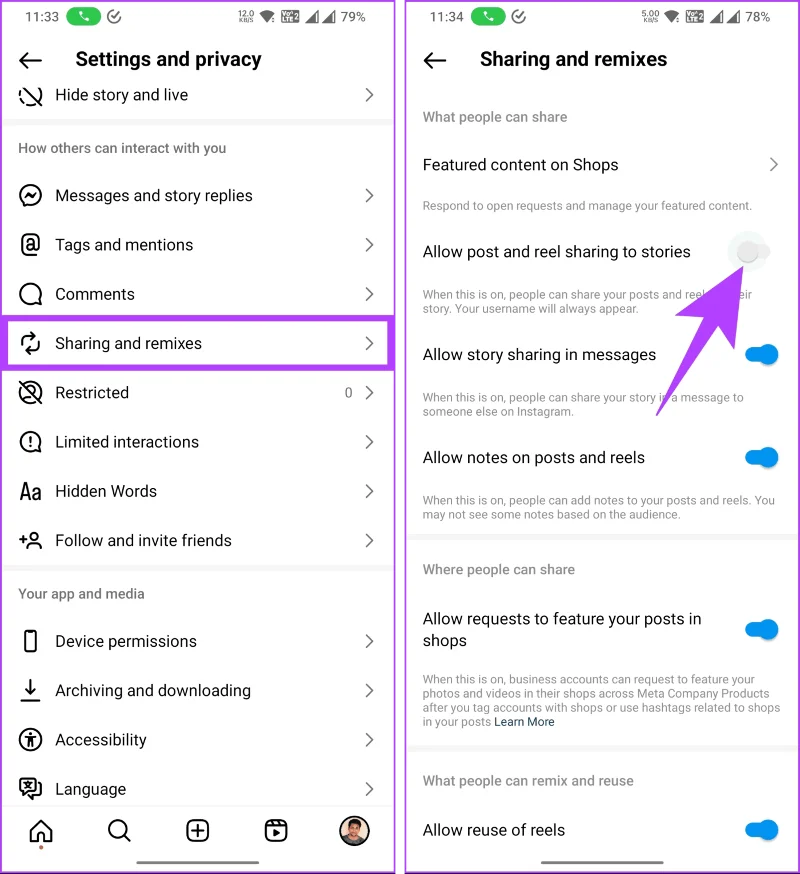 Come condividere (ripubblicare) la storia di qualcun altro su Instagram