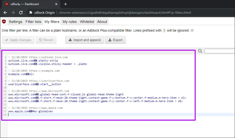 5 beste extensies om elementen in Google Chrome te blokkeren