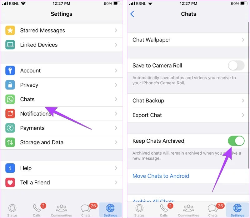 5 วิธีในการซ่อนการแชท WhatsApp