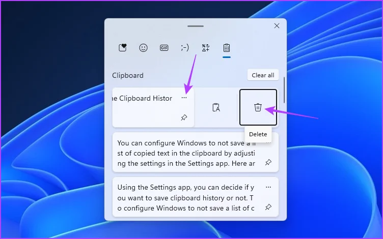 4 melhores maneiras de limpar o histórico da área de transferência no Windows 11