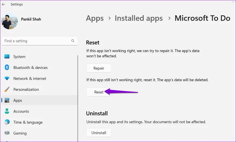 Las 7 mejores formas de arreglar la aplicación Microsoft To Do que no se sincroniza en Windows