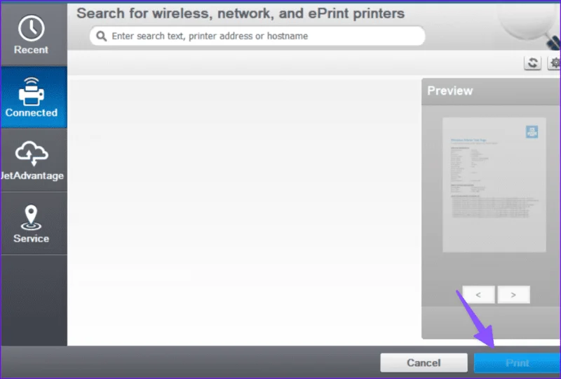 Cómo imprimir una página de prueba en Windows y Mac