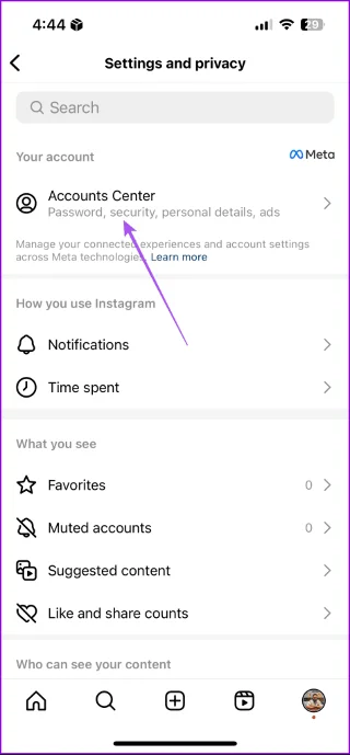 Come accedere a Facebook con Instagram