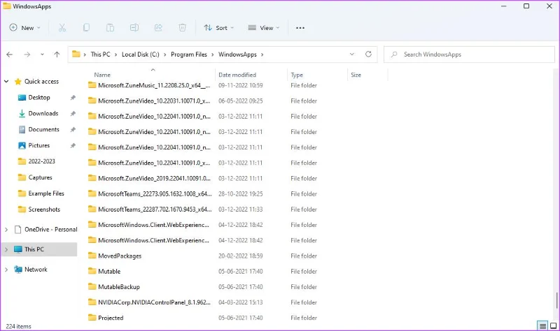 Las 3 formas principales de acceder a la carpeta WindowsApps en Windows
