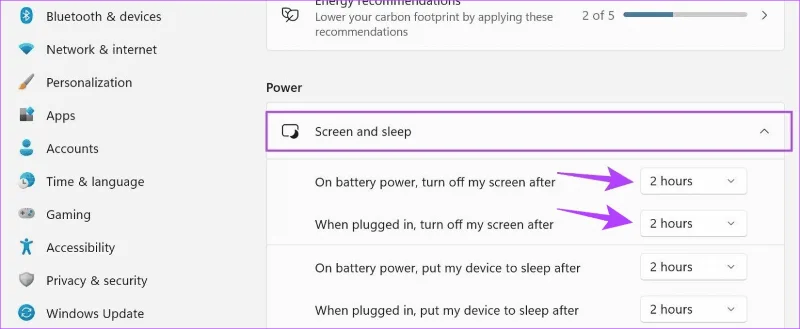 3 façons d'ajuster les paramètres de délai d'expiration de l'écran de Windows 11