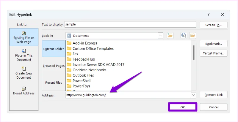 6 najlepszych sposobów naprawienia niedziałających hiperłączy w programie Microsoft Word dla systemu Windows