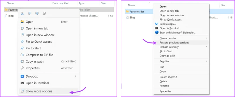 Hoe verwijderde favorieten in Microsoft Edge te herstellen