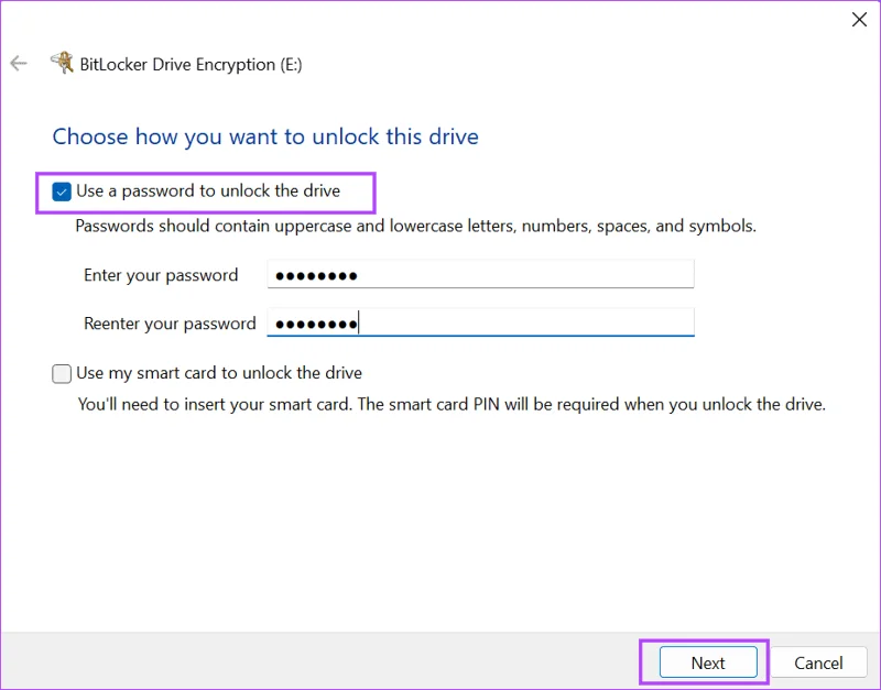 Cómo cifrar o descifrar una unidad flash USB en Windows 10 y 11