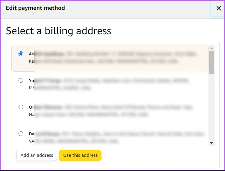 So löschen Sie eine Kreditkarte von Amazon