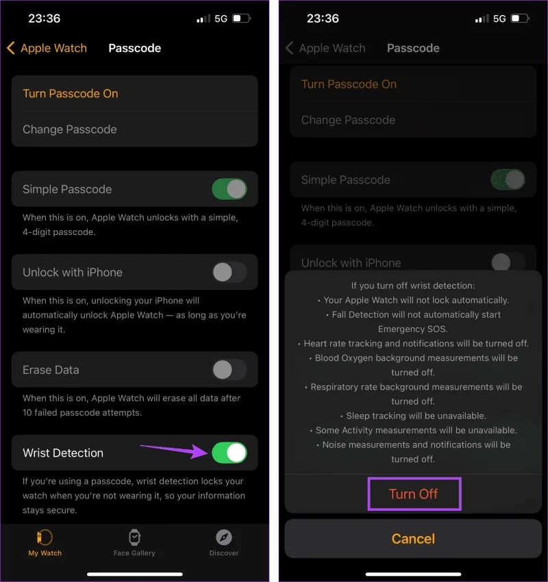 Cosa fare se non riesci a impostare il passcode su Apple Watch