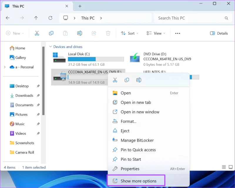 Cómo cifrar o descifrar una unidad flash USB en Windows 10 y 11