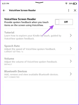 Comment utiliser la synthèse vocale sur Amazon Kindle