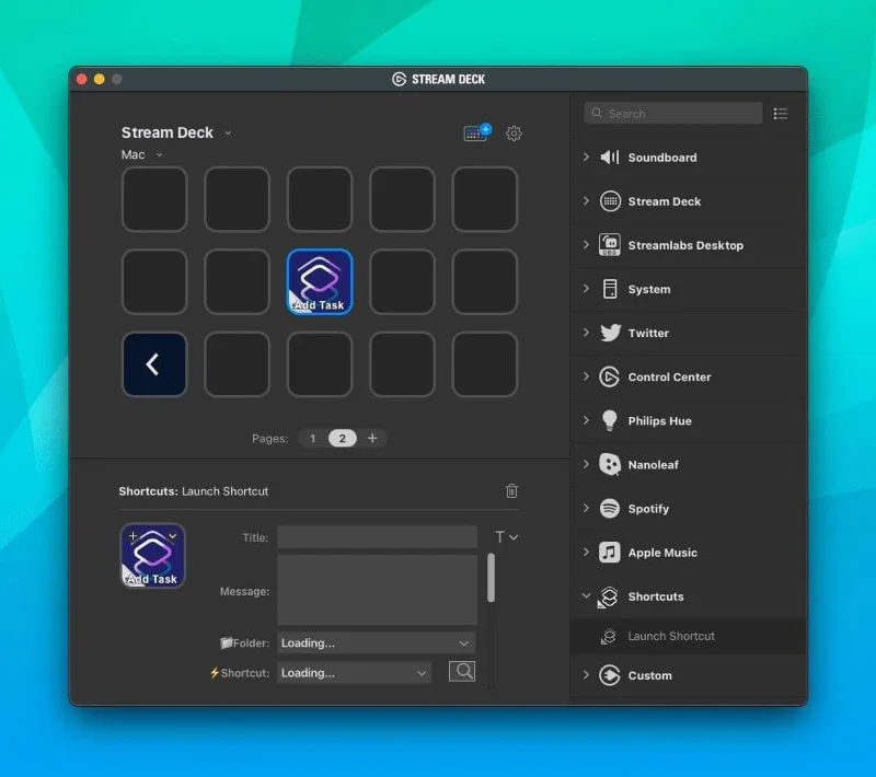 Come utilizzare le scorciatoie con uno Stream Deck su Mac