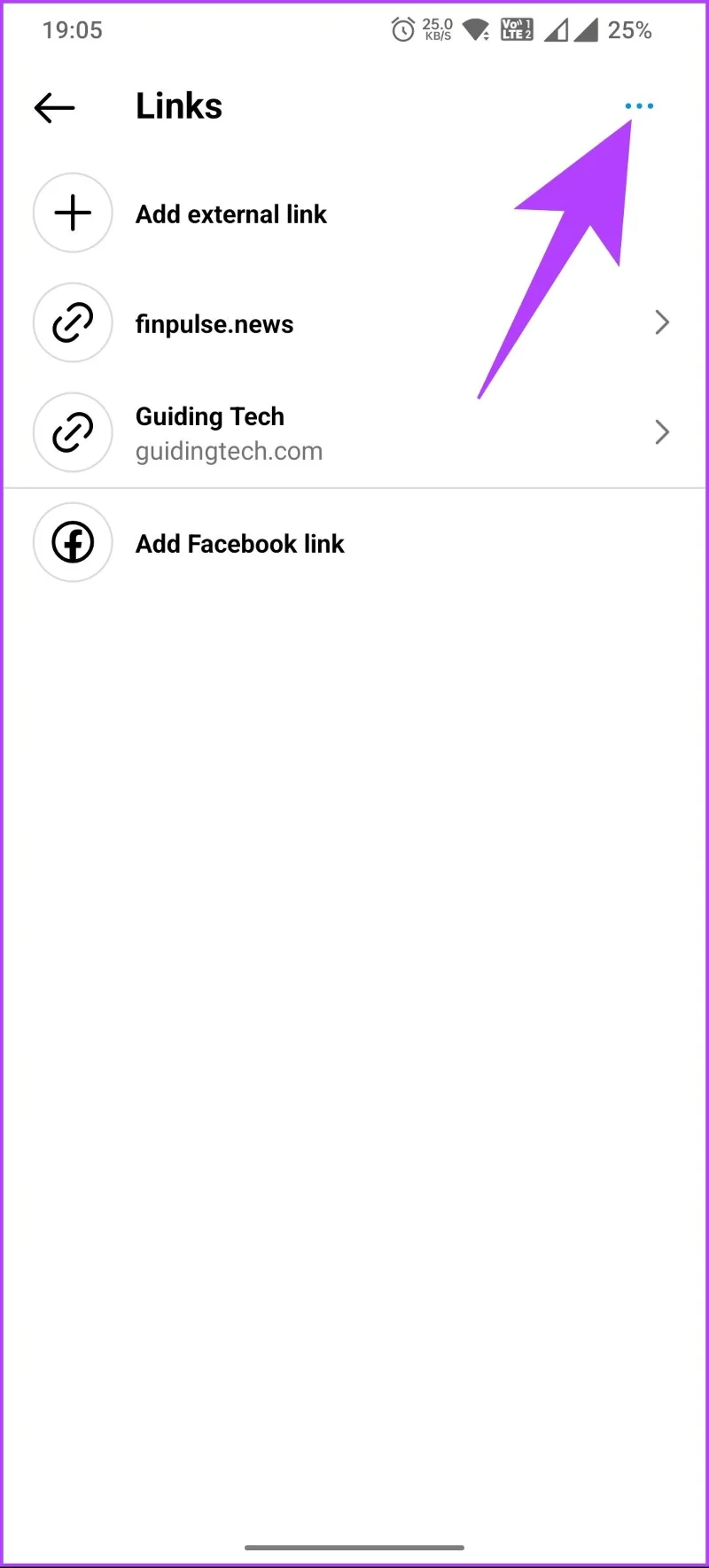 Comment ajouter un lien vers l'histoire et les publications Instagram