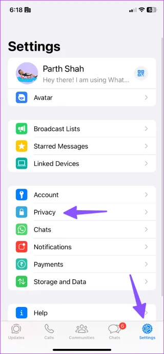 Come condividere automaticamente lo stato di WhatsApp come storia di Facebook