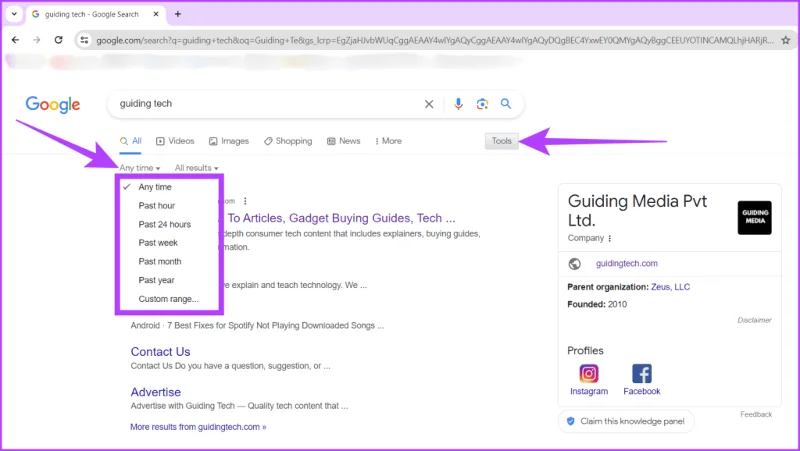 4 façons simples d'obtenir des résultats de recherche Google par date