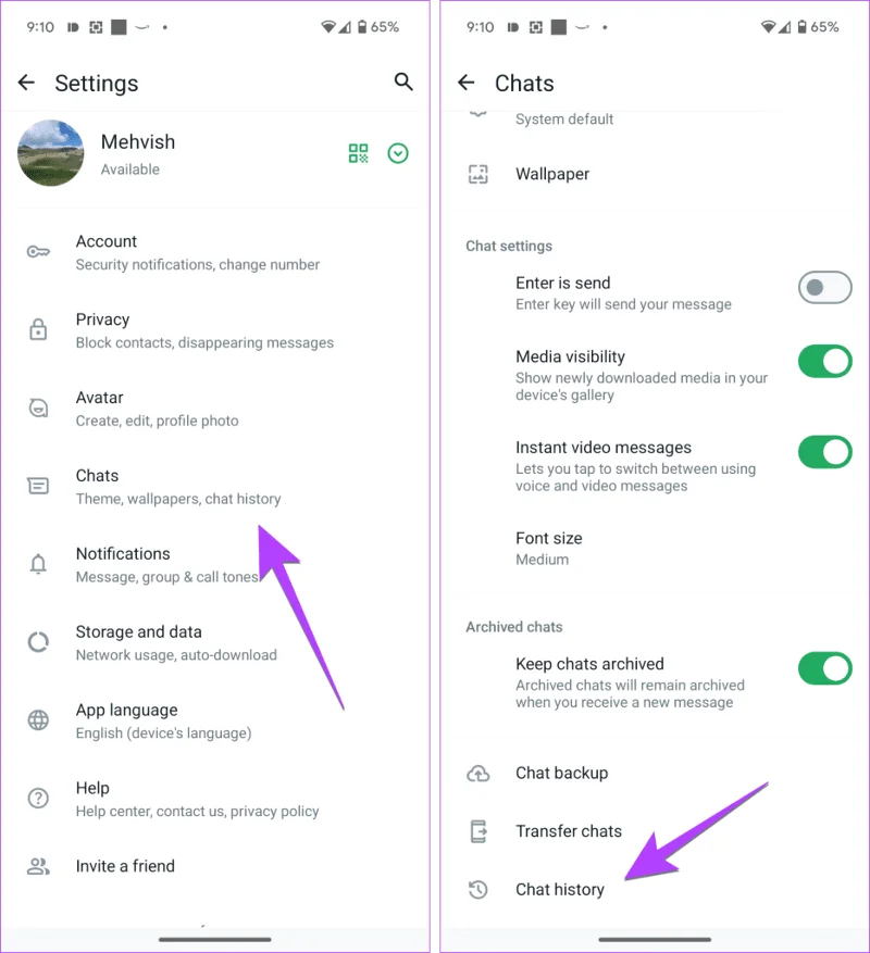 Come eliminare più o tutte le chat e i messaggi su WhatsApp