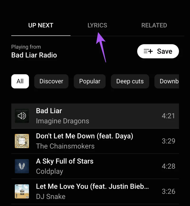Comment activer les paroles de chansons sur YouTube Music sur mobile et ordinateur de bureau