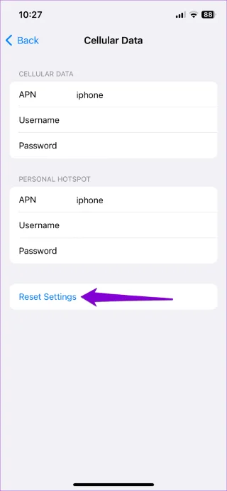 Top 9 oplossingen voor de fout 'Kan mobiel datanetwerk niet activeren' op de iPhone