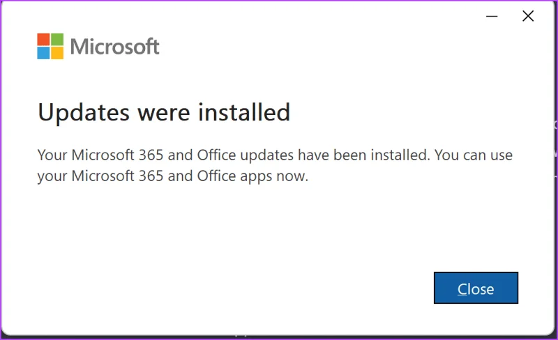 Actualizar Microsoft Office