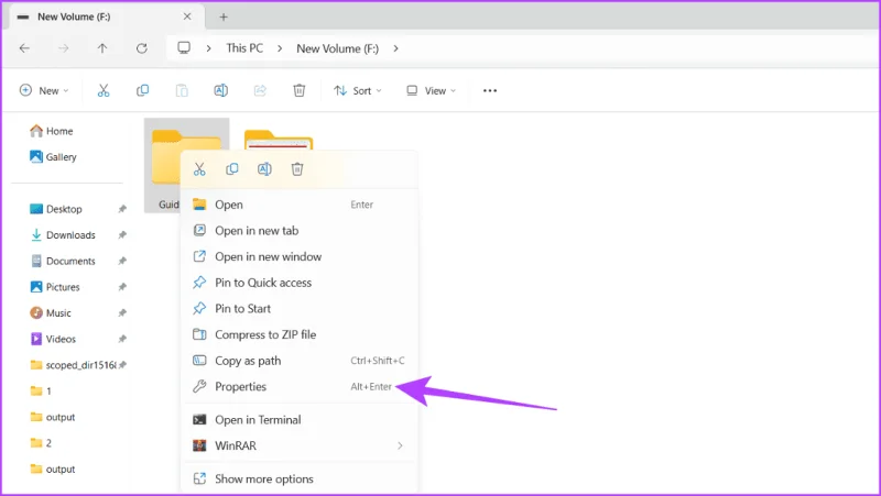 Cómo ocultar archivos y carpetas en Windows 11