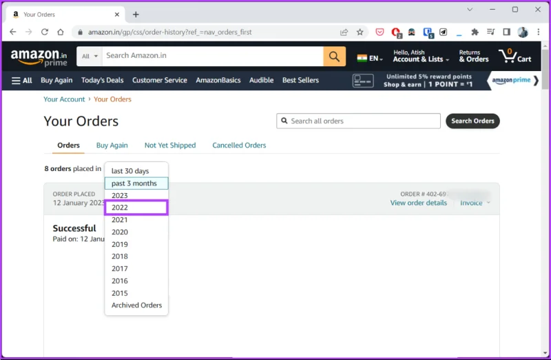 Come ottenere e stampare una ricevuta da Amazon: 3 modi migliori