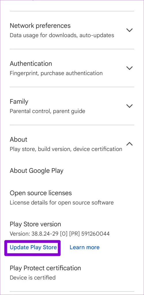 Top 9 manieren om te verhelpen dat Google Play Store niet werkt op Samsung Galaxy-telefoons of -tablets