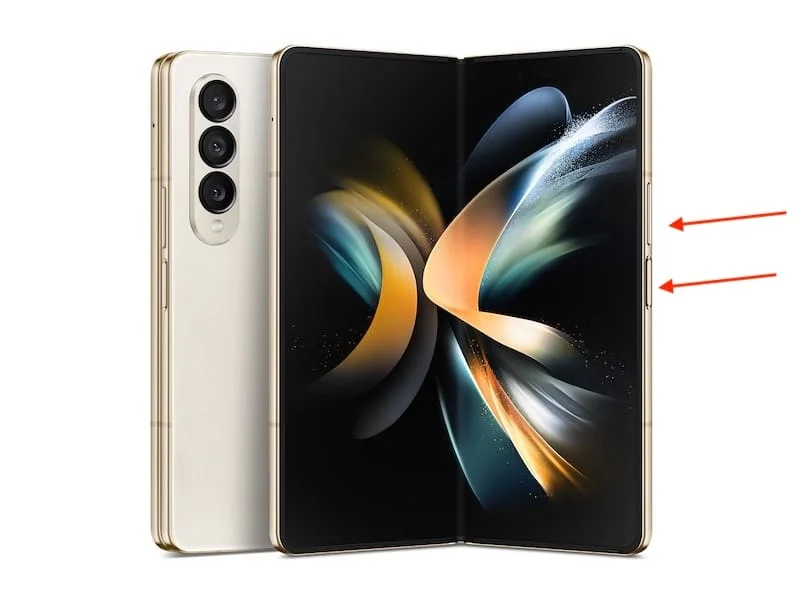 Cum să oprești și să pornești Galaxy Z Fold 5