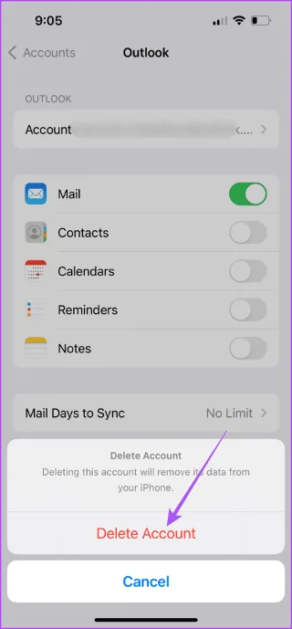 7 melhores soluções para contatos do Outlook que não sincronizam no iPhone e Mac