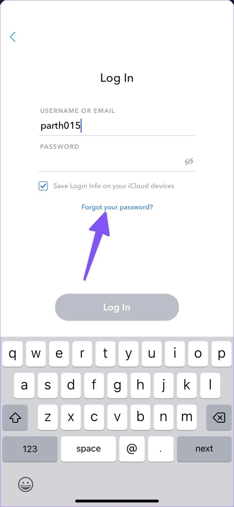 4 façons de résoudre Snapchat n'est pas un problème d'envoi de code de sécurité