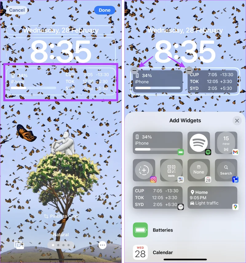 Hoe widgets van het iPhone-vergrendelscherm te verwijderen