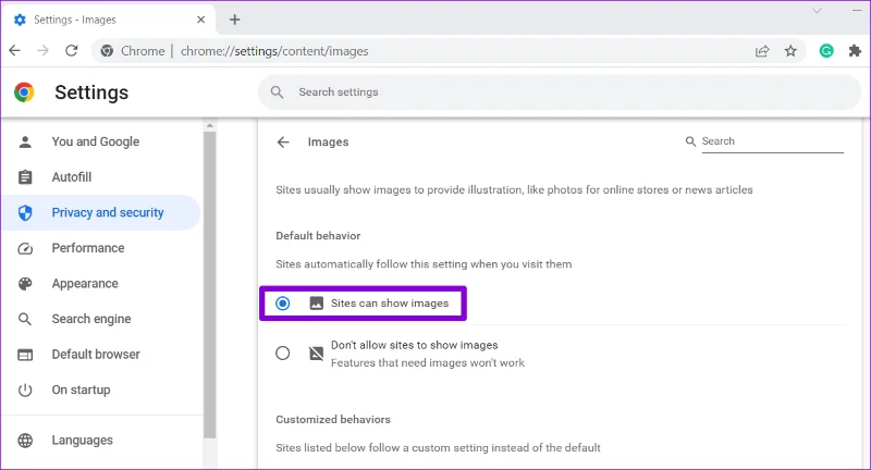 Top 11 manieren om afbeeldingen te repareren die niet worden geladen in Google Chrome