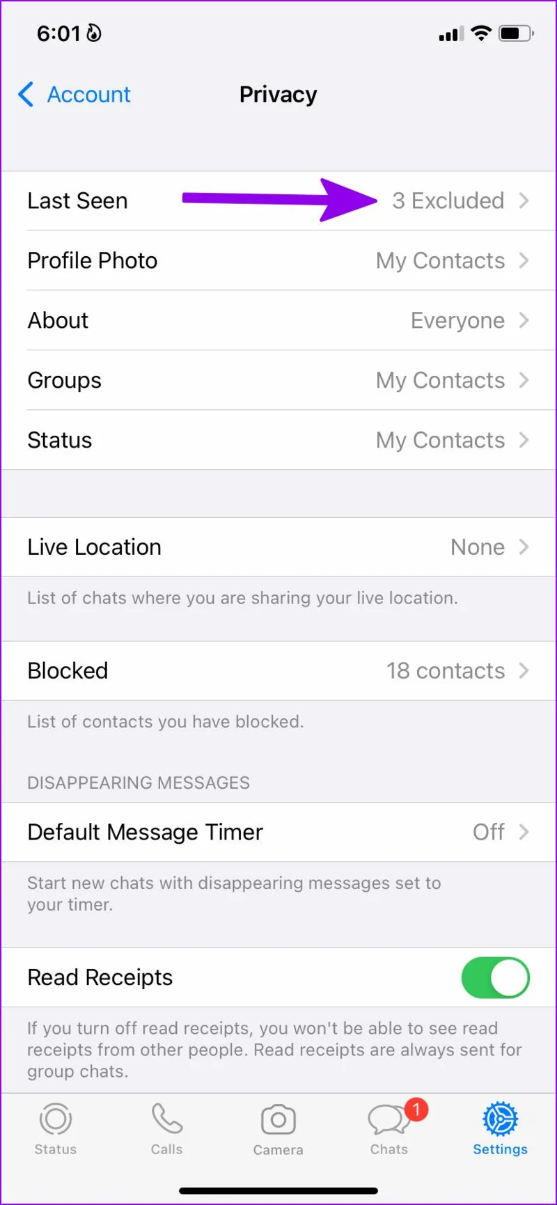 วิธีซ่อนการดูครั้งล่าสุดจากผู้ติดต่อเฉพาะบน WhatsApp