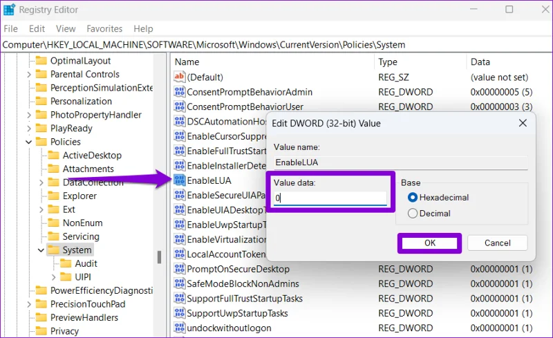 Las 7 soluciones principales para el error 'El cliente no posee un privilegio requerido' en Windows