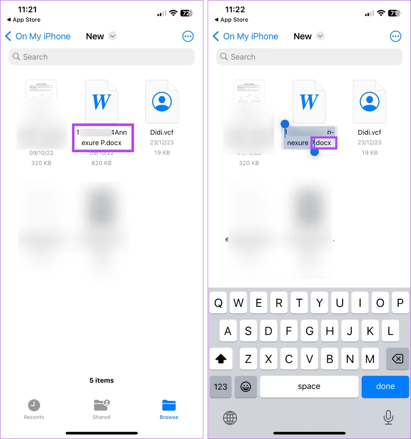 Hoe u het bestandstype (extensie) op de iPhone kunt wijzigen