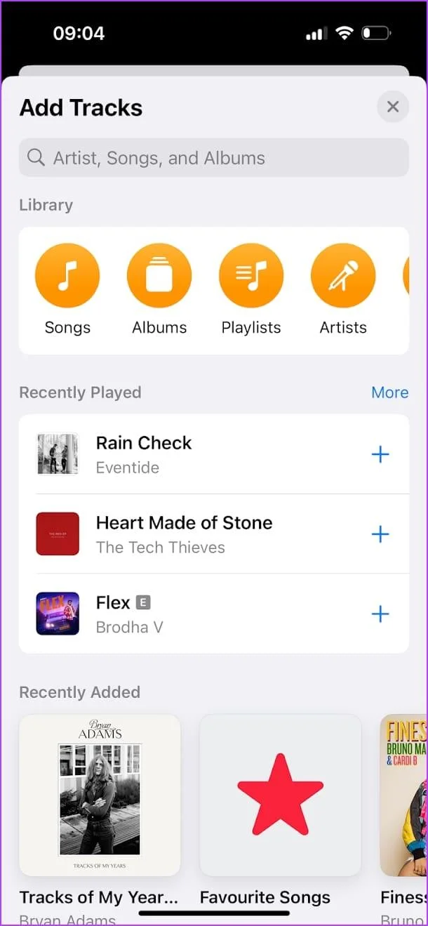 IOS 17.3: een gedeelde afspeellijst maken op Apple Music op iPhone